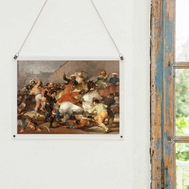 昭和パズル絵画 1808年5月2日、エジプト人親衛隊との戦闘 フランシスコ・デ・ゴヤ