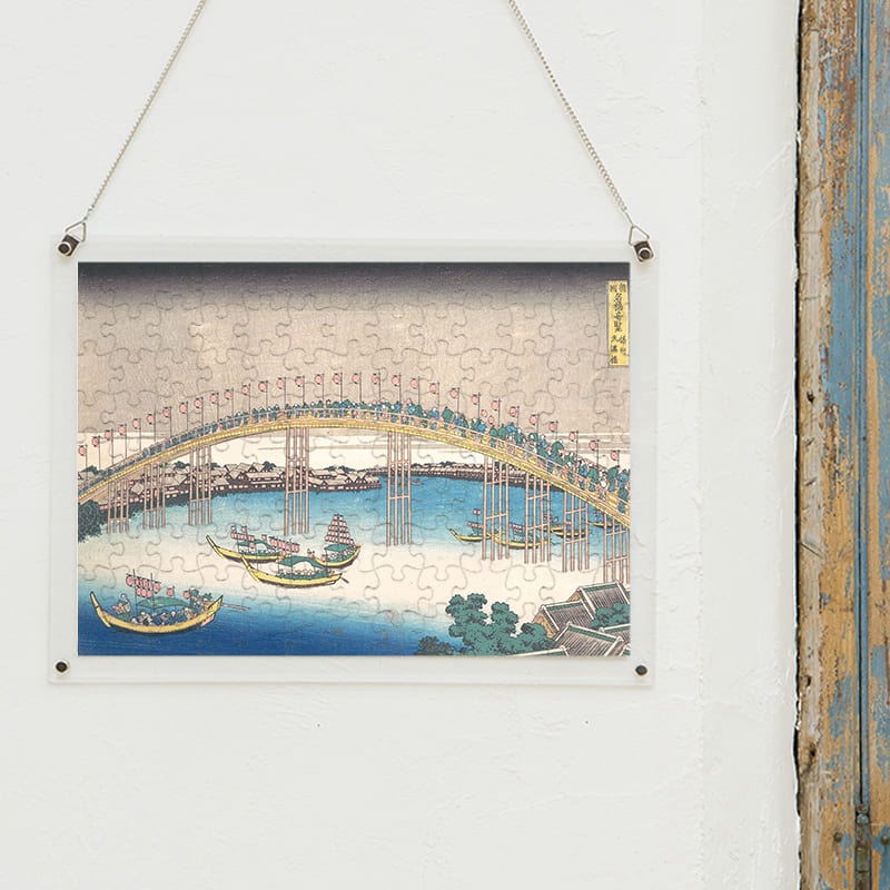 諸国名橋奇覧 摂州 天満橋 葛飾北斎 ジグソーパズル アートパズル パズル