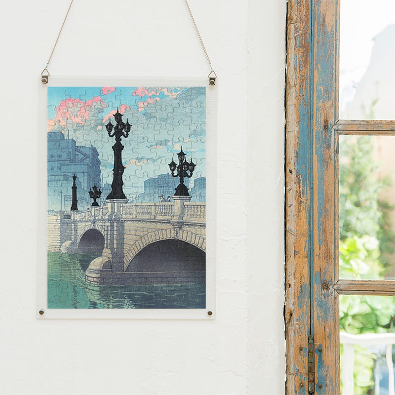 東海道風景選集 日本橋（夜明） 川瀬巴水 ジグソーパズル アート