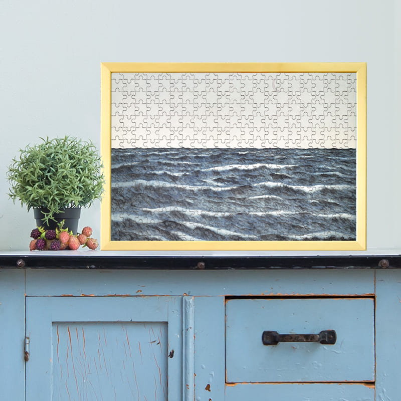 海潮四題・冬 横山大観 ジグソーパズル アートパズル パズル
