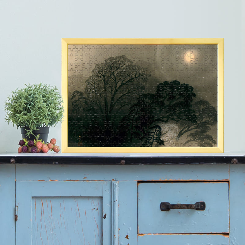 朧夜 横山大観 ジグソーパズル アートパズル パズル