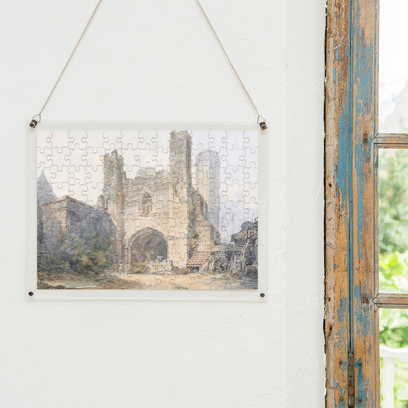 聖オーガスティン修道院に続く中世の門、カンタベリー ジョゼフ・マロード・ウィリアム・ターナー ジグソーパズル アートパズル パズル