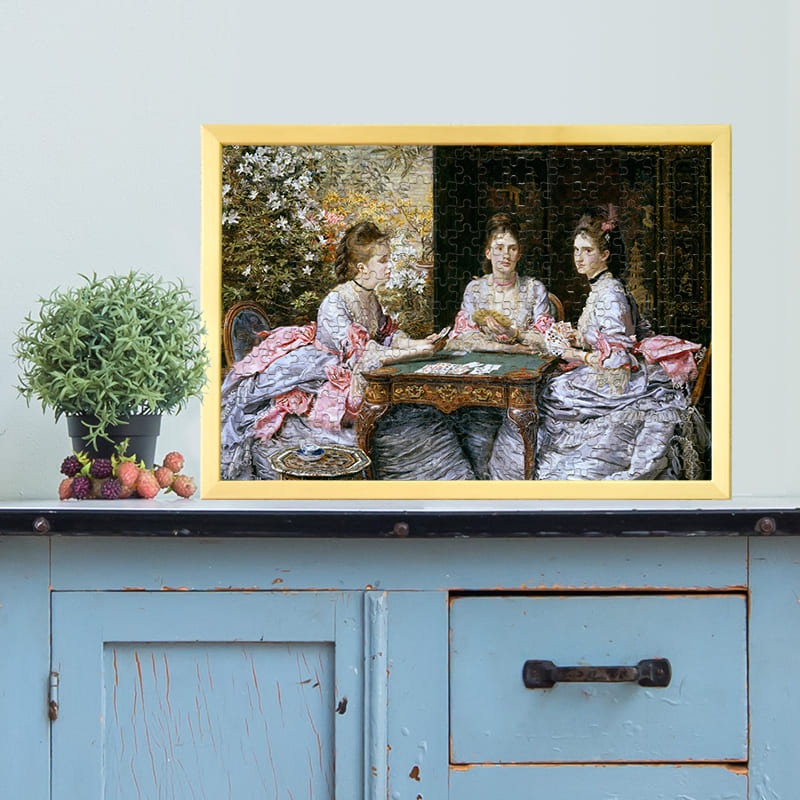 ハートは切り札 ジョン・エヴァレット・ミレー ジグソーパズル アートパズル パズル