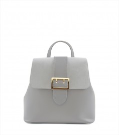 LEATHER AND SUEDE BACKPACK　ZAINETTO_0016_GR　COLOR: GREY|バックパック