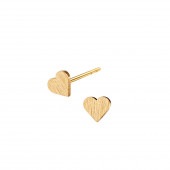 HEART stud tiny【GOLD】