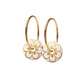 FLORA hoop tiny【GOLD】