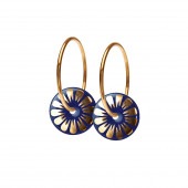 BLOOM hoop tiny【ULTRAMARINE / GOLD】