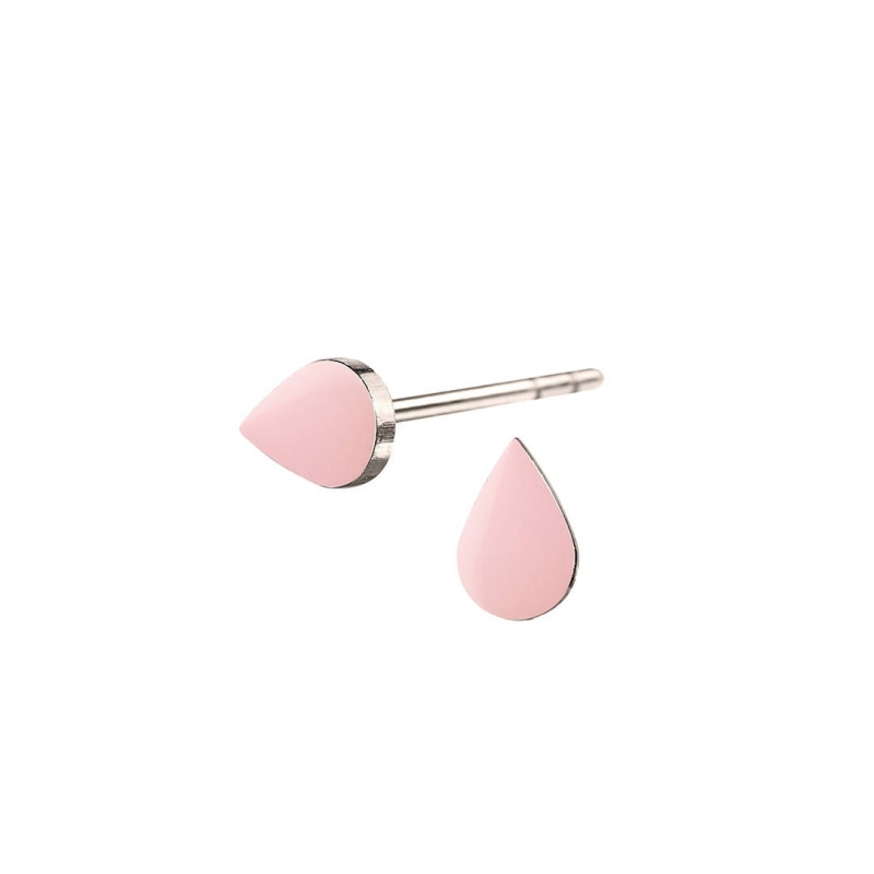 SPOT drop stud【LIGHT PINK】