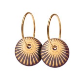 SPLASH hoop【BORDEAUX / GOLD】
