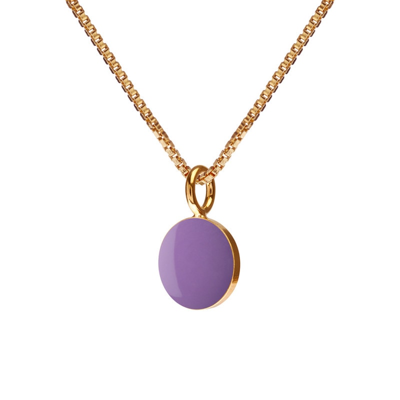 SPOT necklace 45cm【PURPLE】