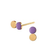 SPOT dotty stud tiny【PURPLE】