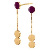 SPOT dotty pendant【BORDEAUX】