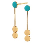 SPOT dotty pendant【AQUAMARINE】