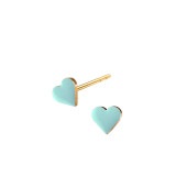 HEART stud tiny【CLOUD BLUE】