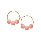 GLOW hoop trio【PEACH】