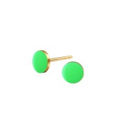 SPOT stud【NEON GREEN】
