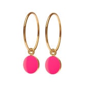 SPOT hoop【NEON PINK】
