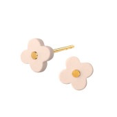 AURA stud【NUDE / GOLD】