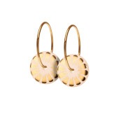 BLOOM hoop tiny【NUDE】