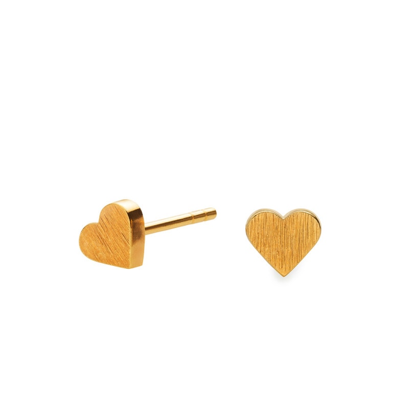 HEART stud tiny【GOLD】