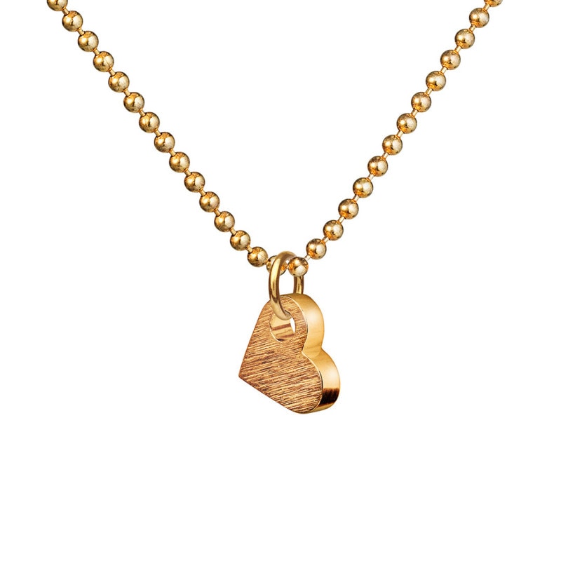 HEART necklace 45cm【GOLD】