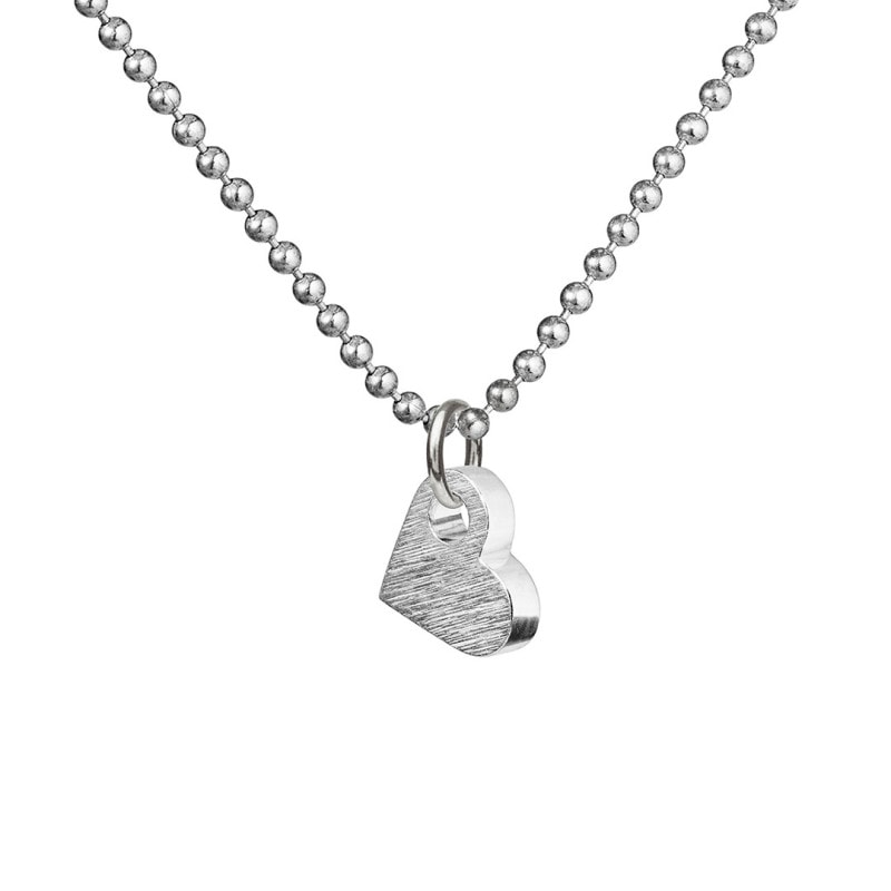 HEART necklace 45cm【SILVER】