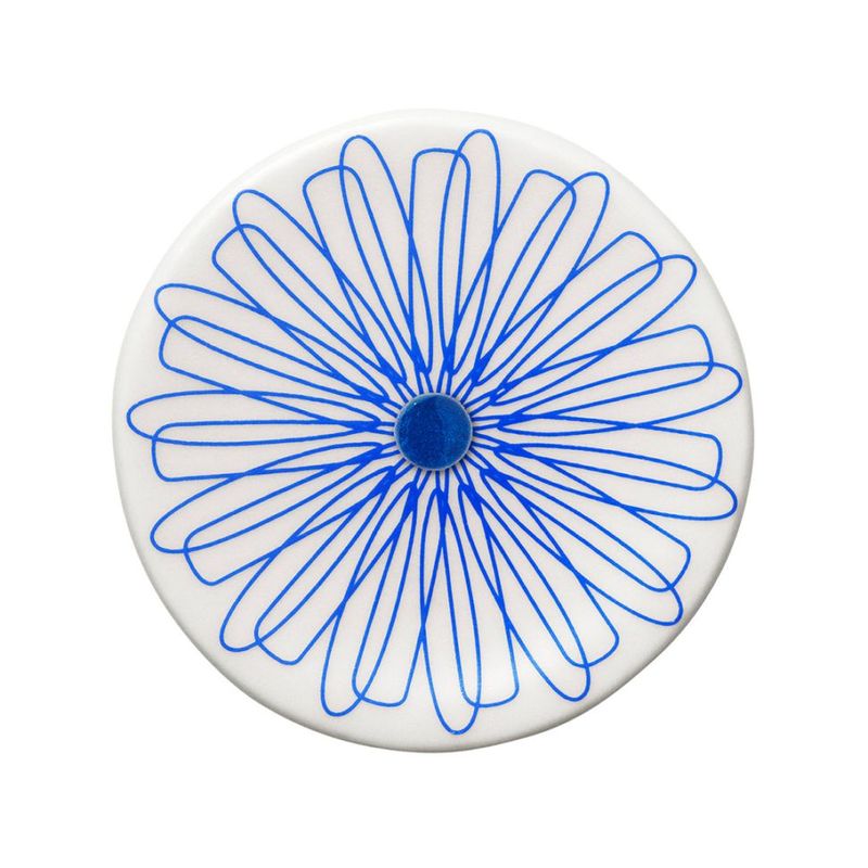 ICON broach no.2【WHITE / ROYAL BLUE】