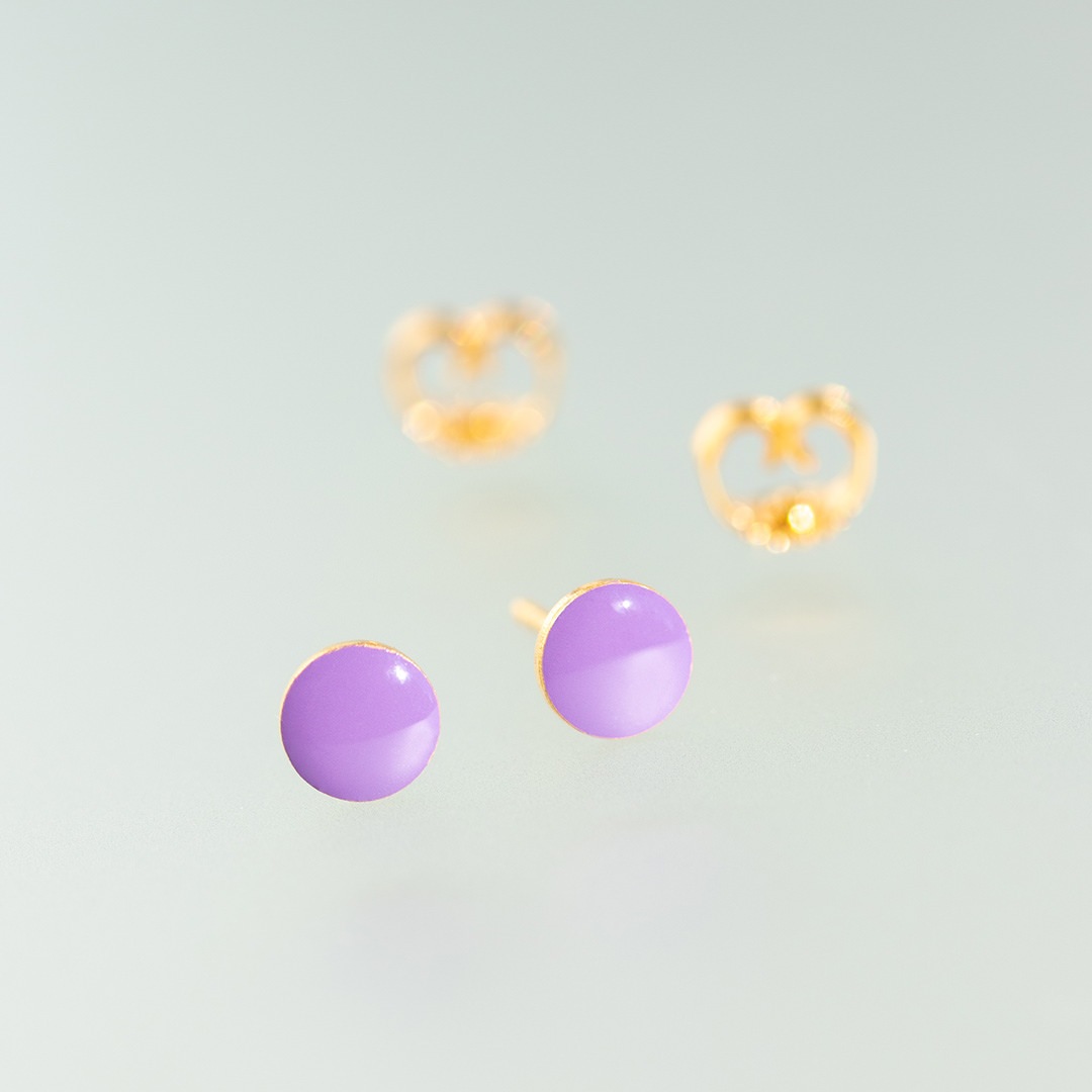 SPOT stud【PURPLE】
