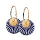 SPLASH duo hoop【ULTRAMARINE / WHITE】