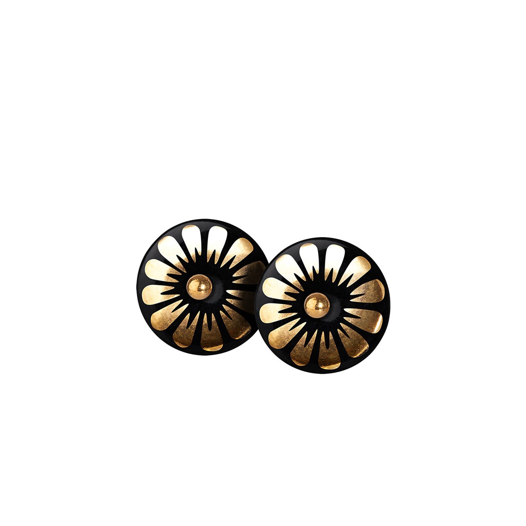 BLOOM stud【BLACK】