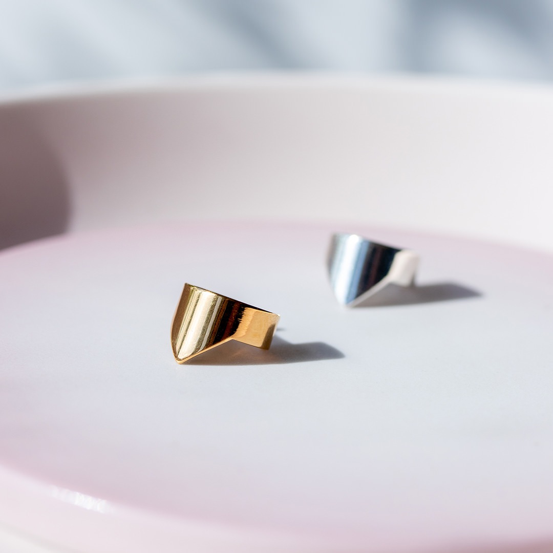 CUT peak cuff【SILVER】