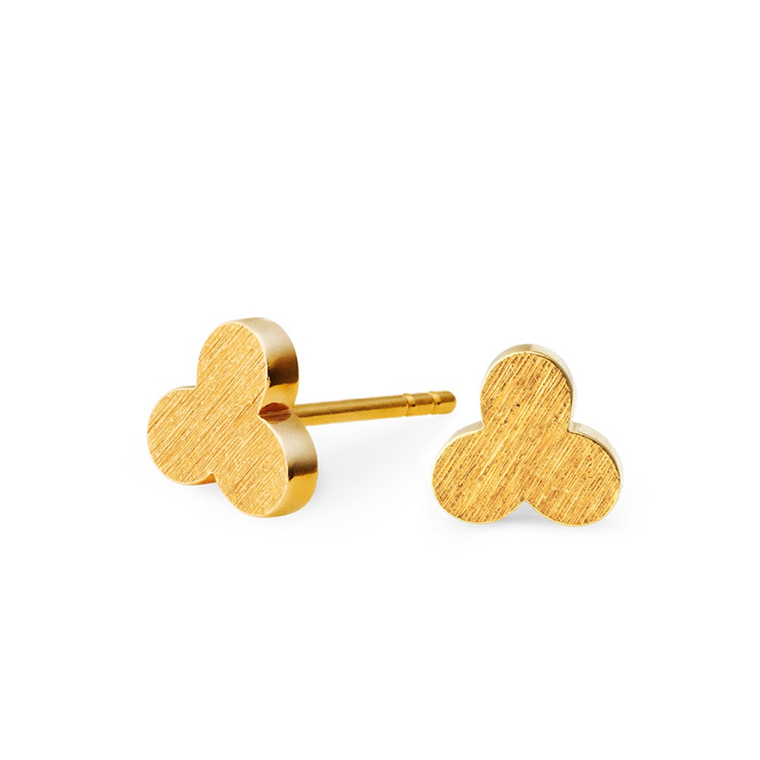 SIGN clover stud【GOLD】