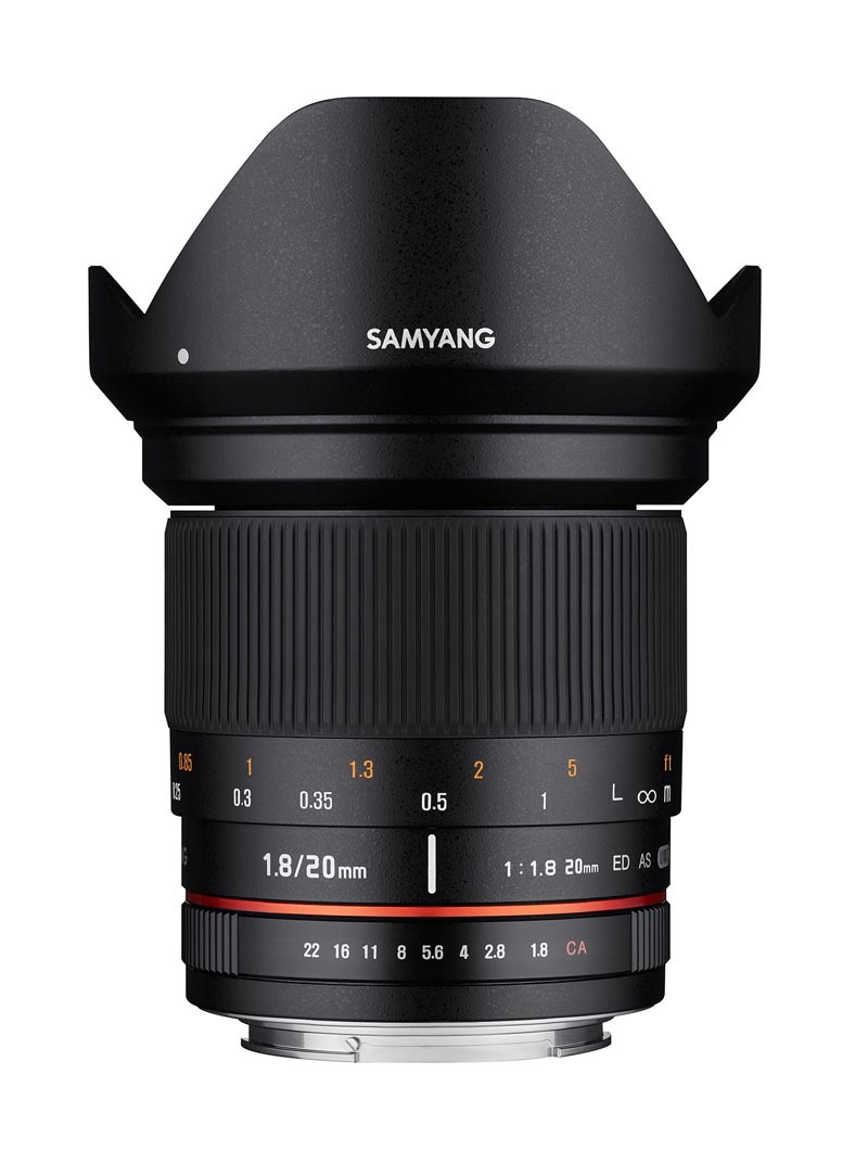 20mm F1.8 ED AS UMC サムヤン | カメラ,レンズ,星景写真向き | 天文