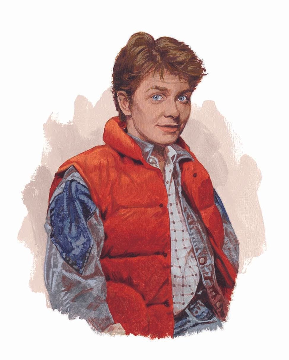 マイケル・J・フォックス_クリアファイル | シネマグッズ（フィギュア