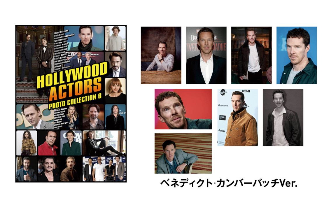 ドクターストレンジ　ベネディクト・カンバーバッチ 他5人 直筆サイン入り写真 k ベネディクト・カンバーバッチ直筆サイン入り写真□ドクター