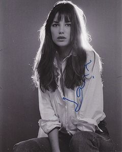 ジェーン・バーキン 直筆オートグラフ | オートグラフ（直筆サイン