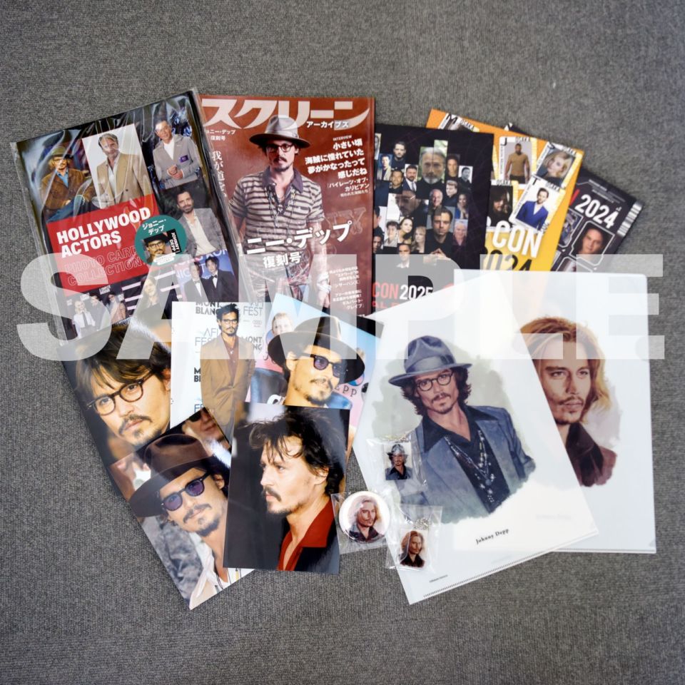 ジョニー・デップ 直筆サイン　コミックブック　東京コミコン2025 期間・数量限定販売】「東京コミコン2025」御礼！ ジョニー・デップ