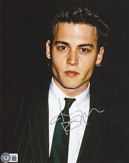 ジョニー・デップ 直筆オートグラフ | オートグラフ（直筆サイン