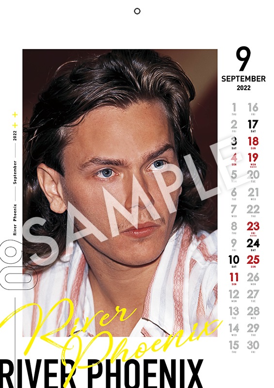 リバー・フェニックス 写真集『RIVER !』直筆サイン写真1枚