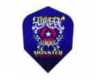 ダーツフライト【モンスター】MF-AG-001 シェイプ ブルー|モンスター|フライト【モンスター】