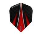 ダーツフライト【ターゲット】ヴィジョン ウルトラ シェイプ ブラック/レッド 331140|ヴィジョン|フライト【ターゲット】
