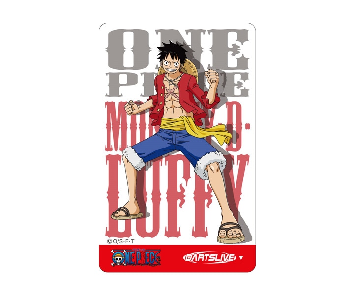 新品未使用 麦わらの一味の海賊旗 ダーツライブカード 絶版 ダーツ ライブカード ワンピース SPECIAL DARTSLIVE CARD テーマ付き