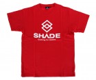 アパレル【シェード】SHADEロゴ Ｔシャツ レッド XS|シェード|アパレル【シェード】