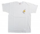 アパレル【コスモダーツ】フルーツオブザルームxコスモダーツ Tシャツ ロイ エヒメ オレンジ ホワイト S|コスモダーツ|アパレル【コスモダーツ】