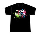 ［受注生産］アパレル【シェード×ティガ】スペシャル コラボレーション TIGA 祭り2023 フェスTシャツ ブラック XL|シェード|アパレル【シェード】