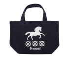 エスダーツ【ダーツモチーフ雑貨】トートバッグS（9mark）ネイビー|日用品|ダーツ雑貨【日用品】