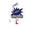 ダーツ雑貨【フェニックス×エルスタイル】フェニカ ジャグラー GOGO！CHANCE ホワイト|フェニックス|ゲームカード【フェニックス】