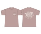 ［受注生産］アパレル【シェード×ティガ】スペシャル コラボレーション 鹿内麻友コラボTシャツ 2025 スモーキーピンク XL|シェード|アパレル【シェード】