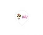ダーツフライト【プロ】インディーズシリーズ PEACE LOVE スタンダード|インディーズシリーズ Flight|フライト【プロ】