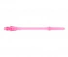 ダーツシャフト【フィット】ギアシャフト スリムスピン クリアピンク 7|ギアシャフト スリムスピン|シャフト【フィット】
